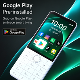 QIN F22 Pro White touchscreen and keypad smartphone