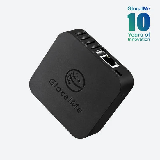 GlocalMe SIMBOX Multi-SIM Remote Adapter (4 SIM Slots, Zero Roaming Fees)