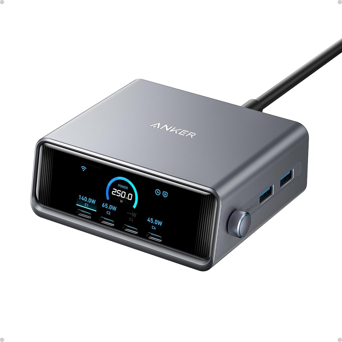 Anker Prime 250W 6-Port Desktop Charging Station