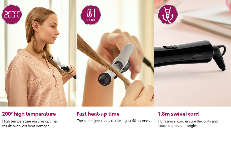 PHILIPS HAIR CURLER BHB862/00