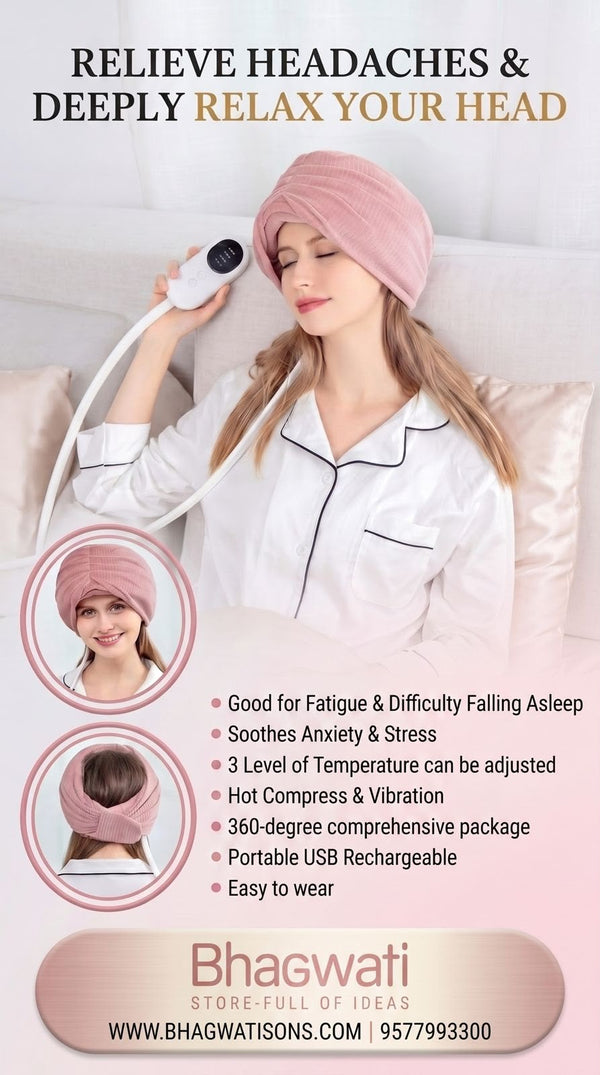360° Heated Head Massager with Vibration