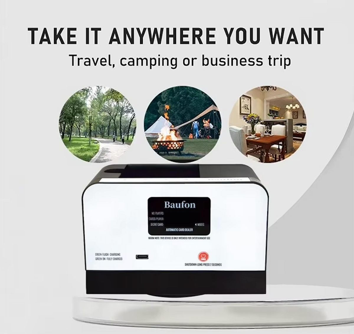 Baufon Automatic Card Dealer - Bhagwati