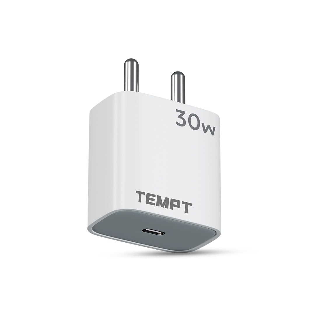 Tempt Bolt 30W PD+PPS Fast Charger