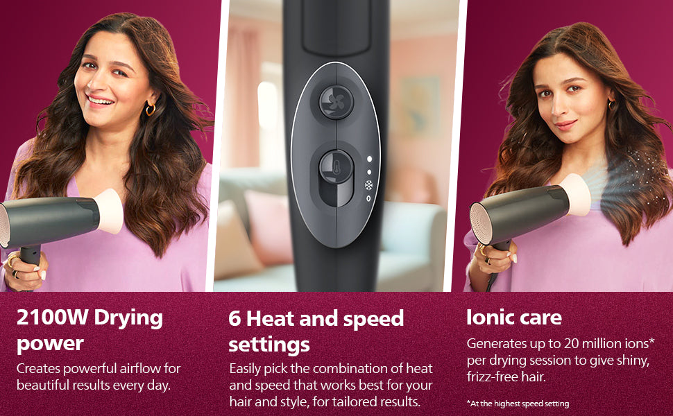 PHILIPS HAIR DRYER BHD356/10