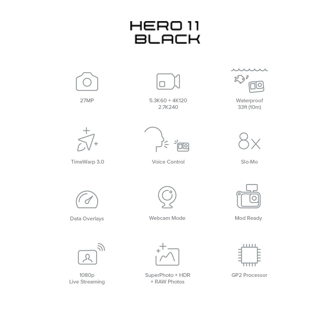 GOPRO HERO11 BLACK BUNDLE PACK