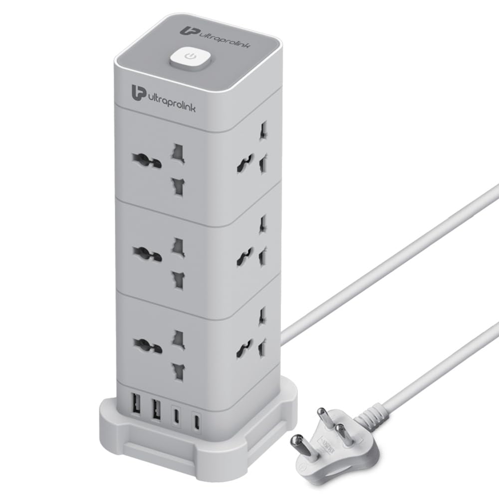 UltraProlink 16 in 1 Tower Extension Board | Surge Protector & Spike Guard