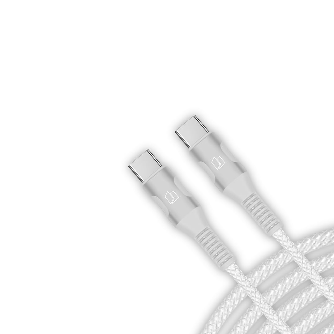 Neopack Duraflex 60W Type C to C Unbreakable Nylon Braided Charing Cable