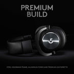 LOGITECH G PRO X GAMING WIRED OVER EAR HEADPHONES
