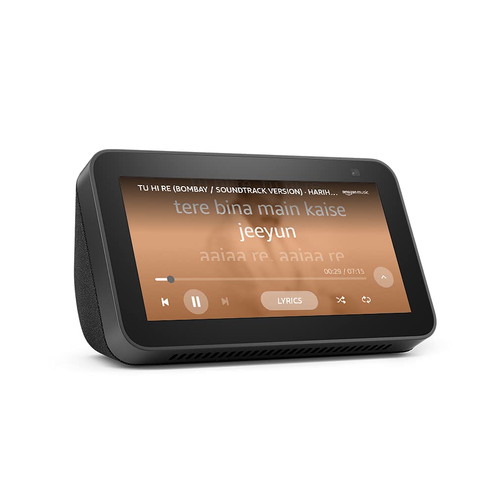 AMAZON ECHO SHOW 5 (2ND GEN) - SMART SPEAKER WITH 5.5" SCREEN, CRISP SOUND AND ALEXA