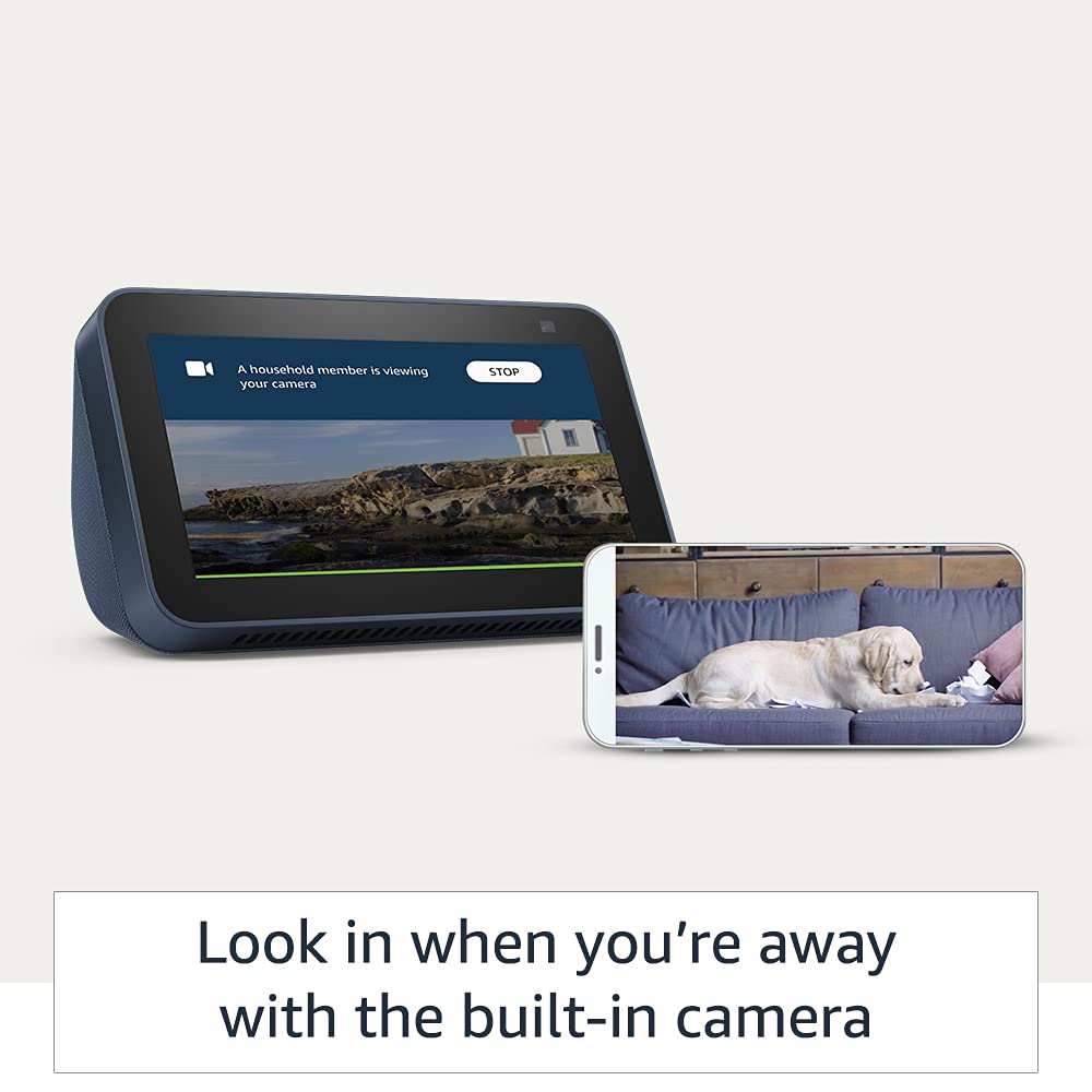 AMAZON ECHO SHOW 5 (2ND GEN) - SMART SPEAKER WITH 5.5" SCREEN, CRISP SOUND AND ALEXA