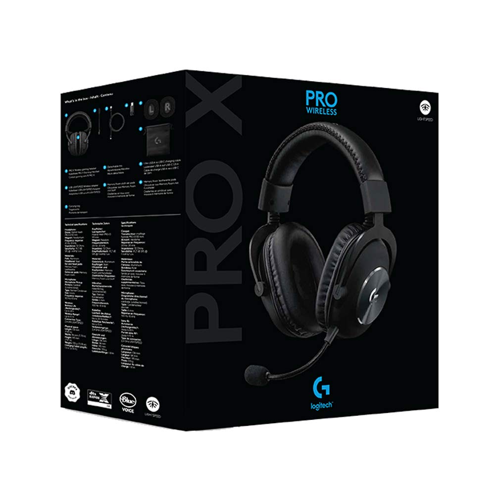 LOGITECH G PRO X GAMING WIRED OVER EAR HEADPHONES