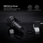 IMALENT MS32 WORLDS BRIGHTEST FLASHLIGHT 200,000 LUMENS, RECHARGEABLE ,CREE XHP70.2 LEDS OLED DISPLAY,8 MODES,HANDLE,