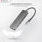 NEOPACK 6 IN 1 USB C HUB MULTIPORT ADAPTER