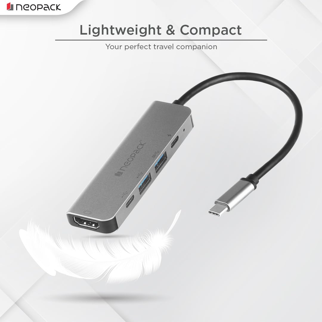 Neopack 5in1 USB C Hub Multiport Adapter