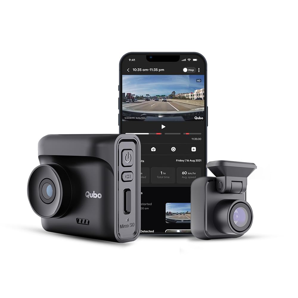 QUBO CAR DASH CAMERA PRO 3K FROM HERO GROUP