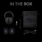 LOGITECH G PRO X GAMING WIRED OVER EAR HEADPHONES