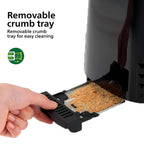 PHILIPS TOASTER AND SANDWICHMAKER HD2583/90 (BLACK)