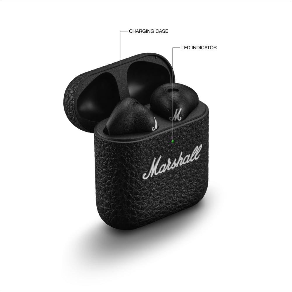MARSHALL MINOR IV WIRELESS IN EAR EARBUDS WITH 30+ HOURS OF PLAYTIME