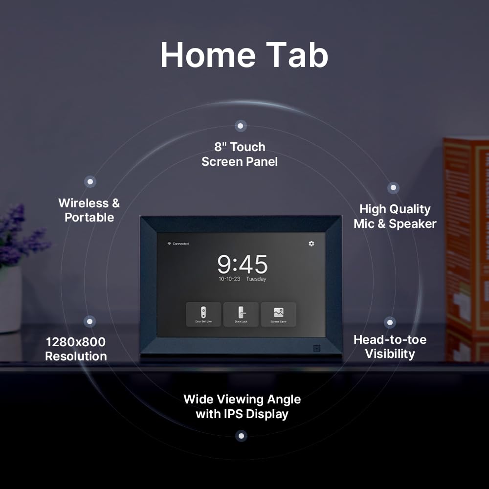 QUBO INSTAVIEW NEW AGE DOORPHONE FROM HERO GROUP | VIDEO DOORBELL PRO 2K + HOME TAB