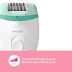 PHILIPS BRE245/00 CORDED COMPACT EPILATOR