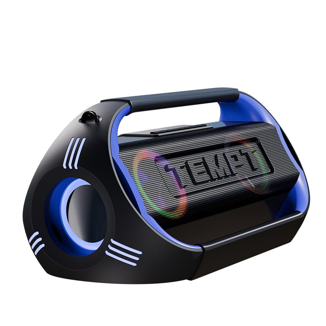 TEMPT Boombuddy 120W | Upto 18Hrs Playtime | 4 Drivers | 3 EQ | 2 Bass Radiator