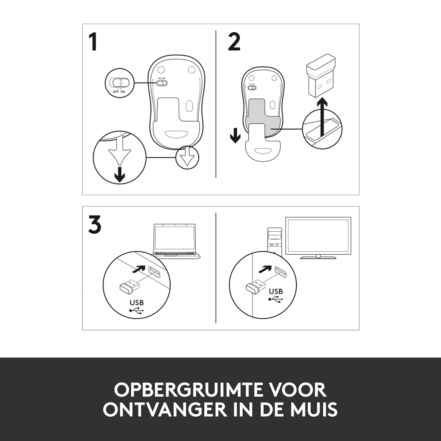 LOGITECH M185 WIRELESS USB MOUSE