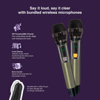 FINGERS 2MIC-THUNDERBOX PORTABLE SPEAKER