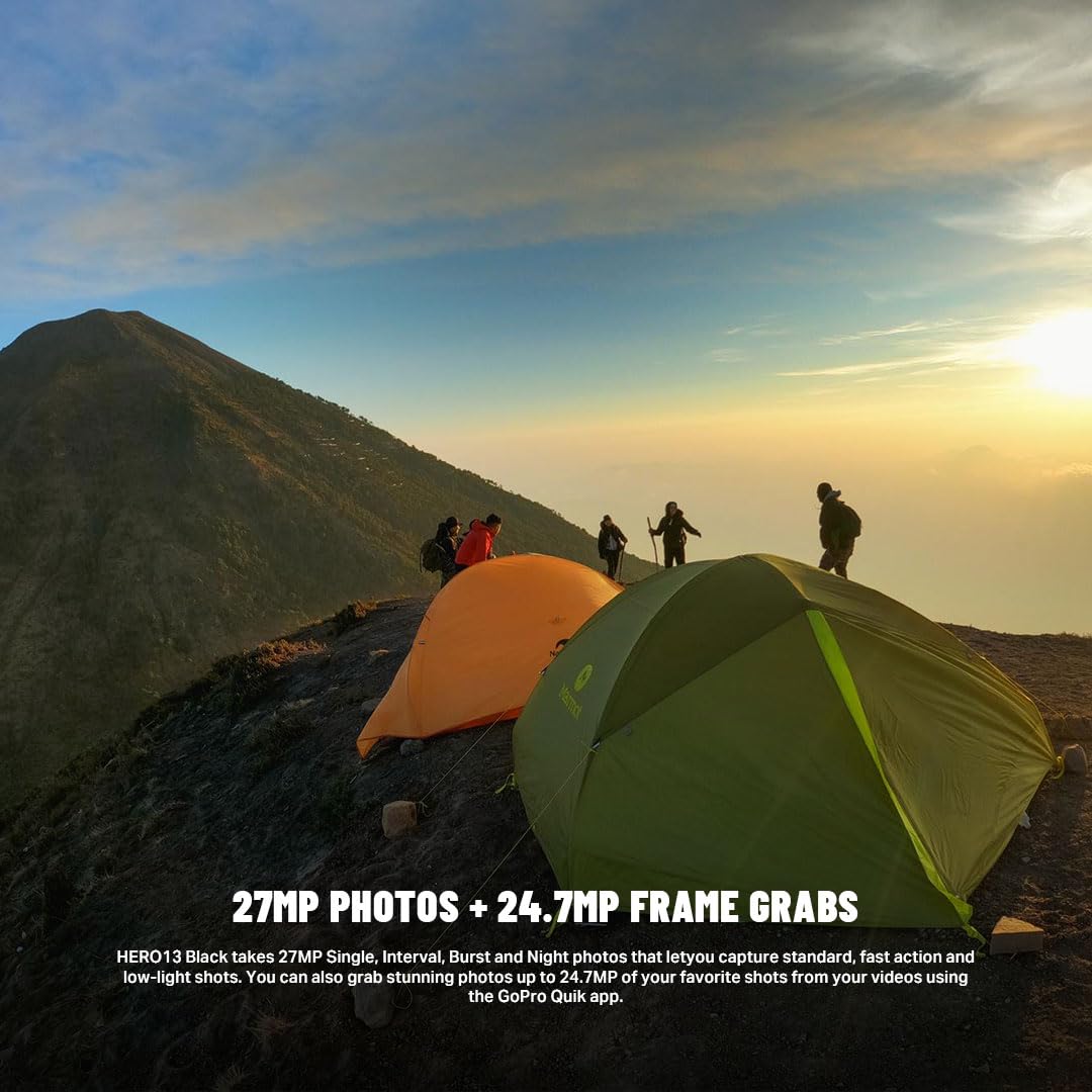 GOPRO HERO13 BLACK - WATERPROOF ACTION CAMERA