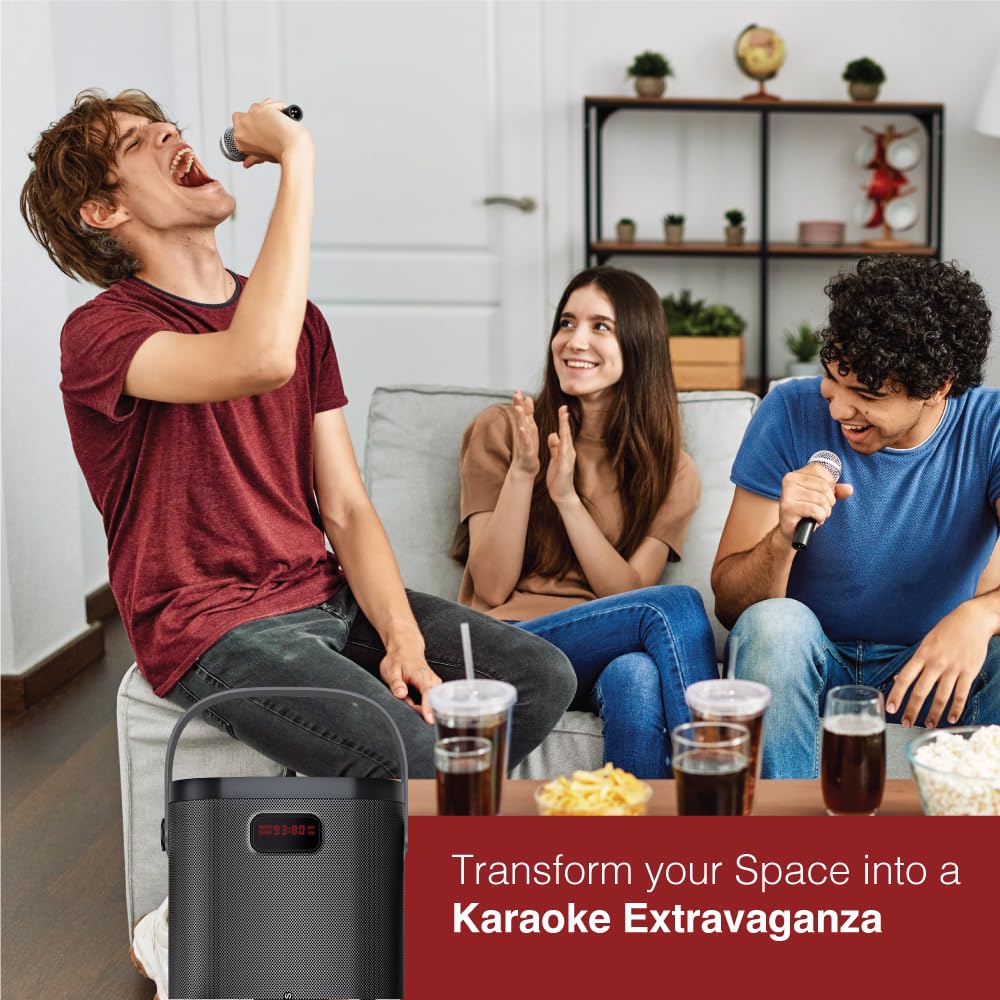 FINGERS 2MIC-GROOVEBOX PORTABLE SPEAKER