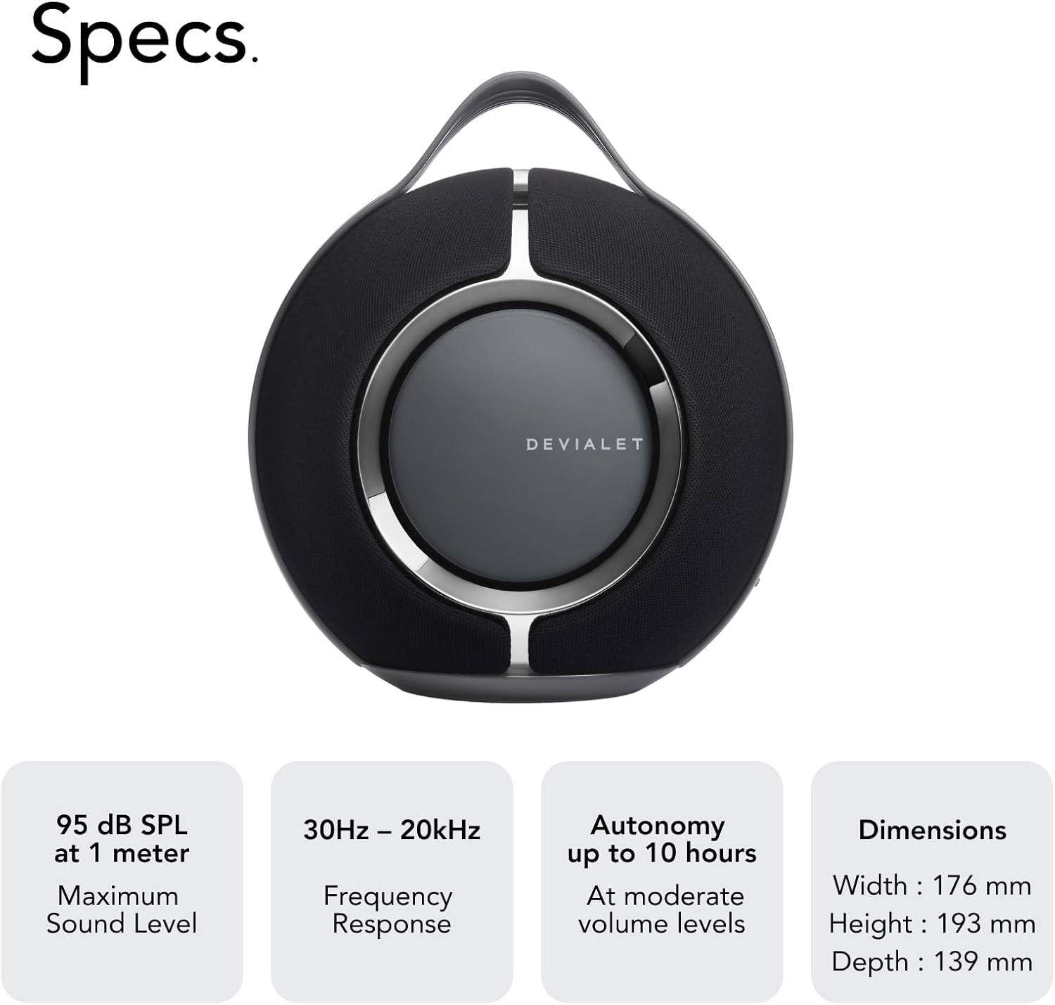 DEVIALET MANIA - PORTABLE SMART SPEAKER