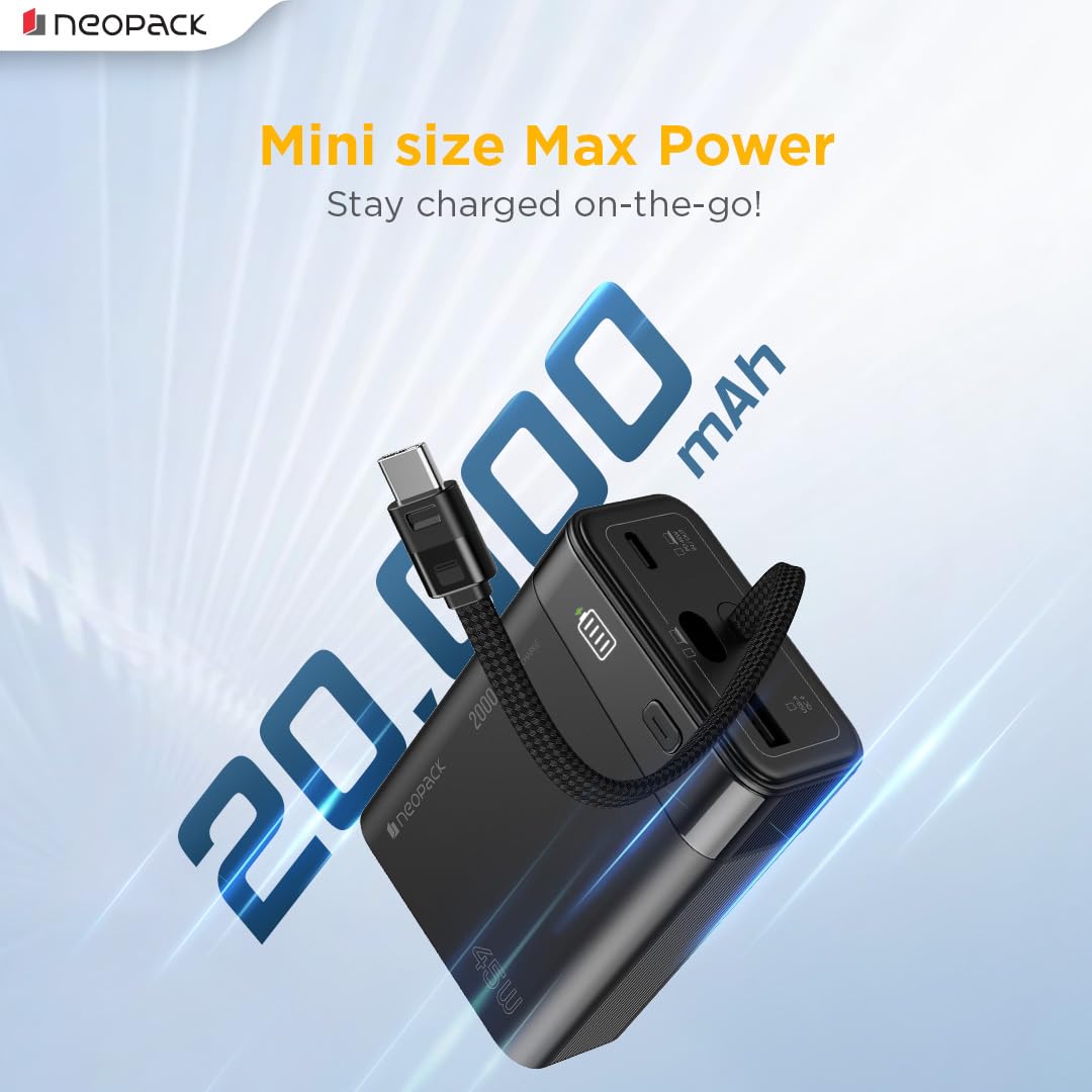 Neopack Maxim Power Bank 20000 mAH