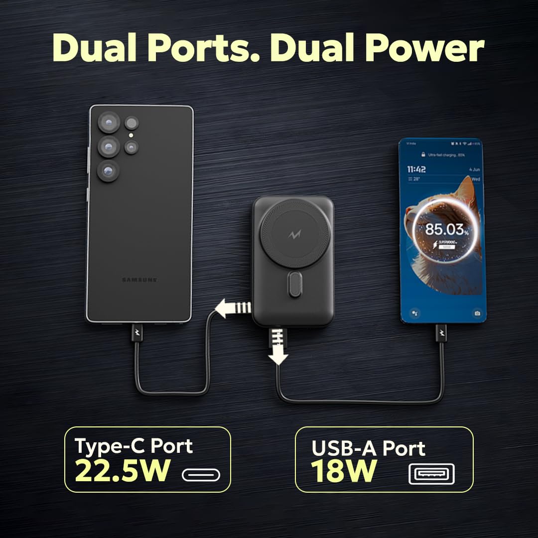 Tempt Newly Launched Flair 10000mAH Magsafe Power Bank