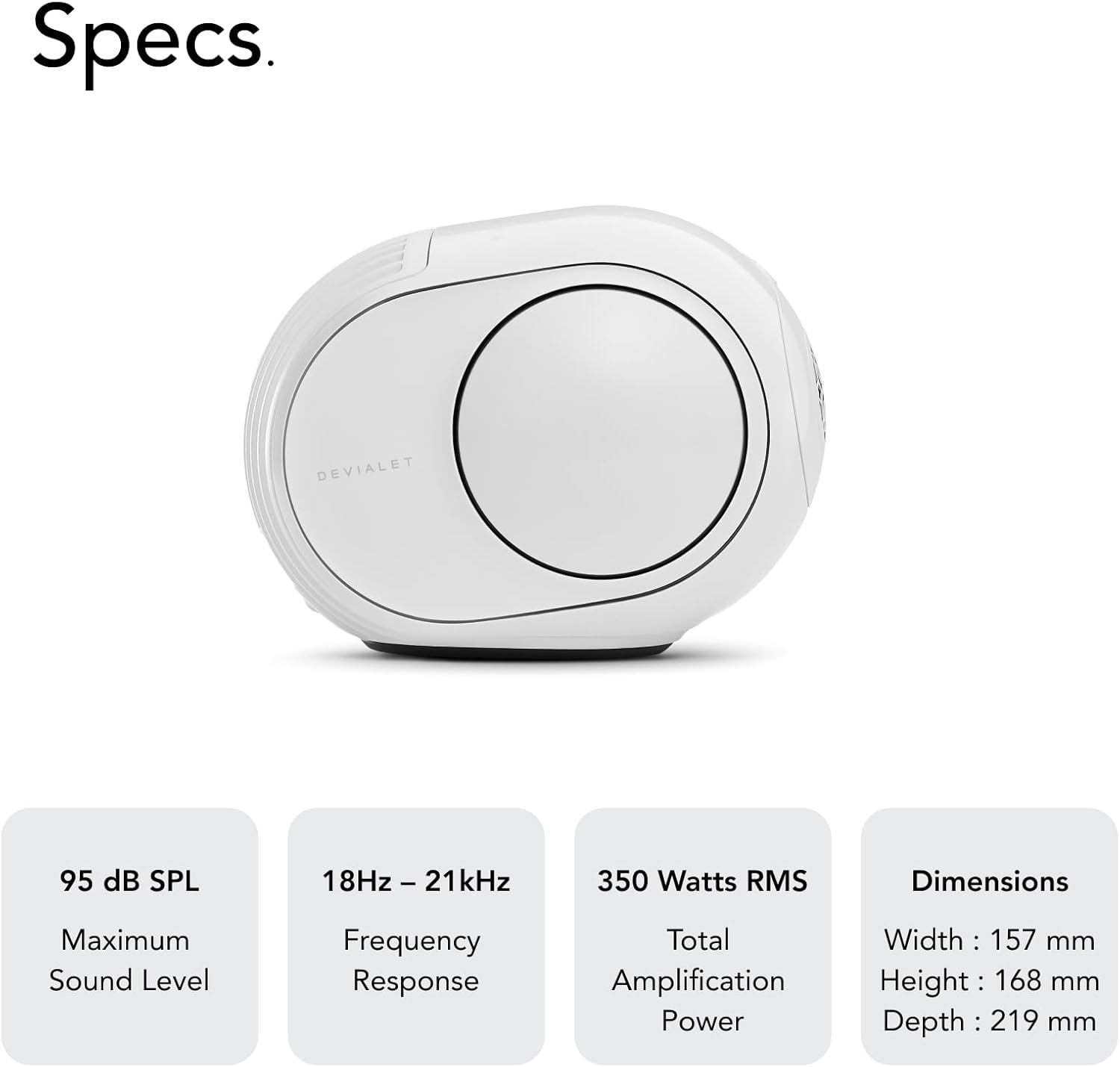 DEVIALET - PHANTOM II 98 DB STEREO