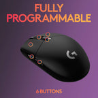 LOGITECH G304 LIGHTSPEED WIRELESS GAMING MOUSE