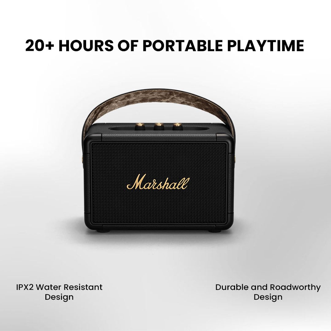 MARSHALL KILBURN II PORTABLE BLUETOOTH SPEAKER