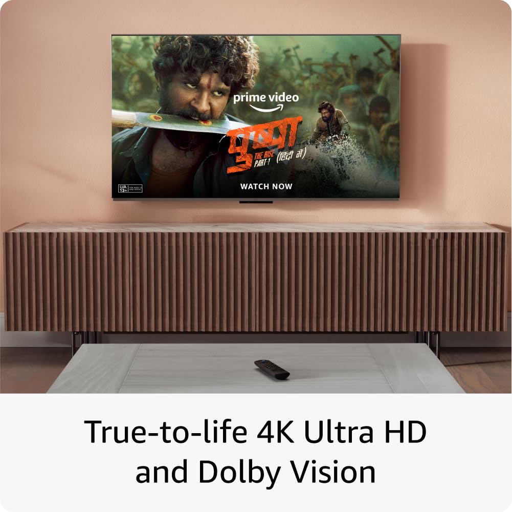 ALL-NEW AMAZON FIRE TV STICK 4K STREAMING DEVICE, ULTRA-CINEMATIC 4K STREAMING,