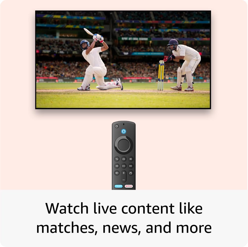 ALL-NEW AMAZON FIRE TV STICK 4K STREAMING DEVICE, ULTRA-CINEMATIC 4K STREAMING,