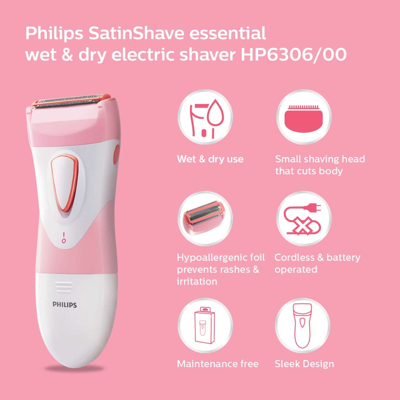 PHILIPS HP6306/00 ELECTRIC SHAVER