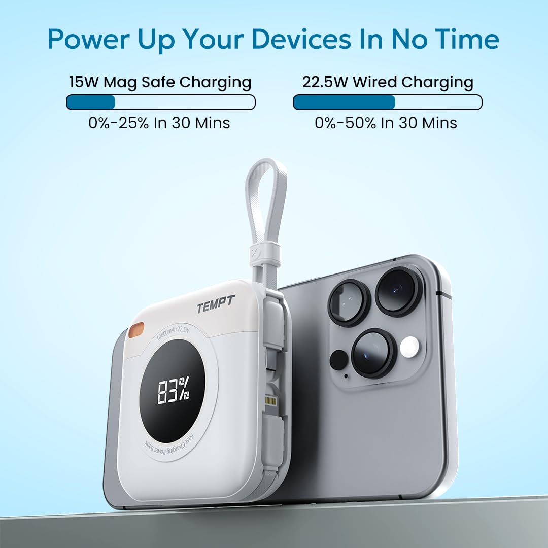Tempt Joos Mag Mini 10 Power Bank 10000mAh