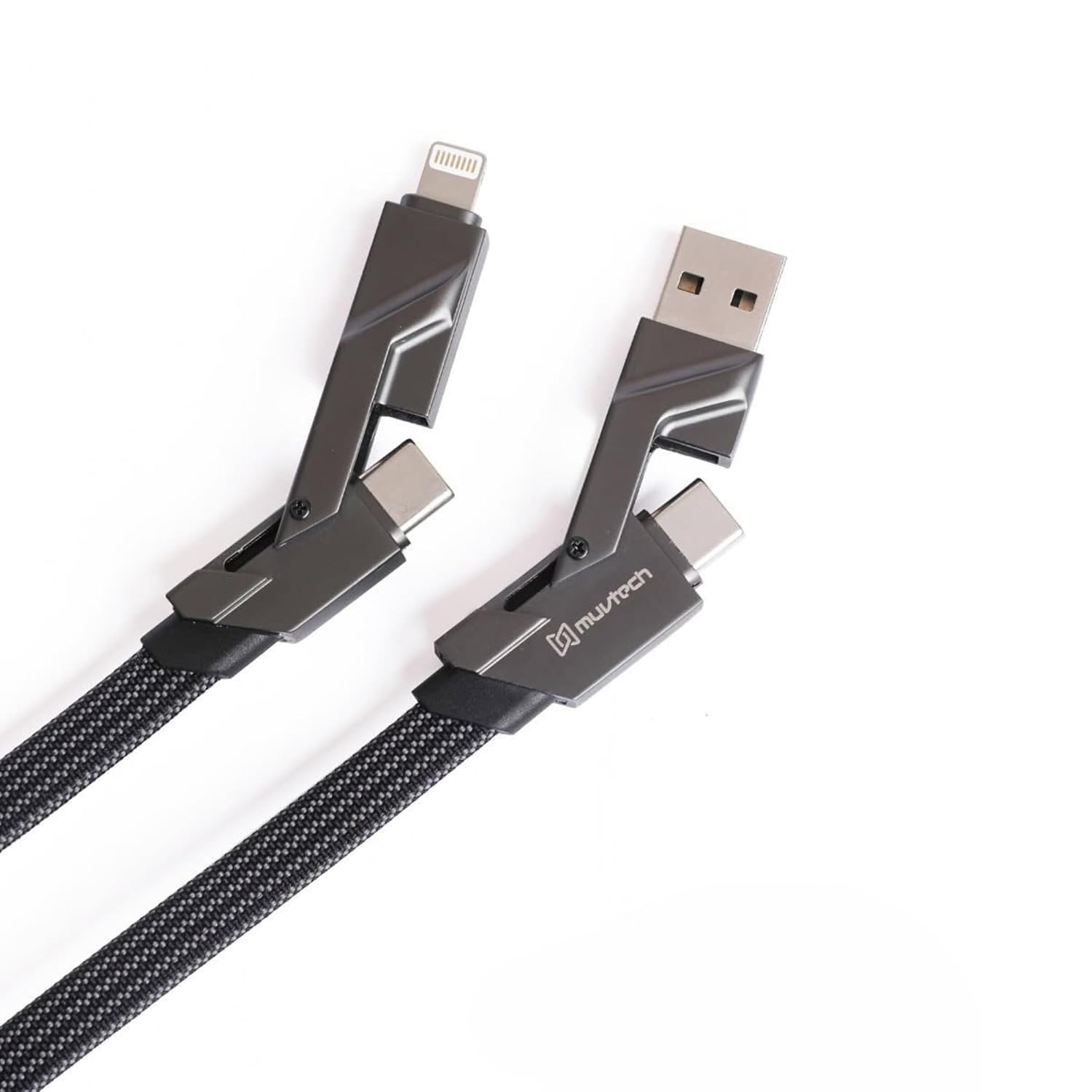 Muvtech 4-in-1 Type-C 100W PD Fast Charging Cable