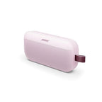 Bhagwati Bose SoundLink Flex 2nd Gen portable Bluetooth speaker showing sleek design and control buttons on the front.