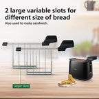 PHILIPS TOASTER AND SANDWICHMAKER HD2583/90 (BLACK)