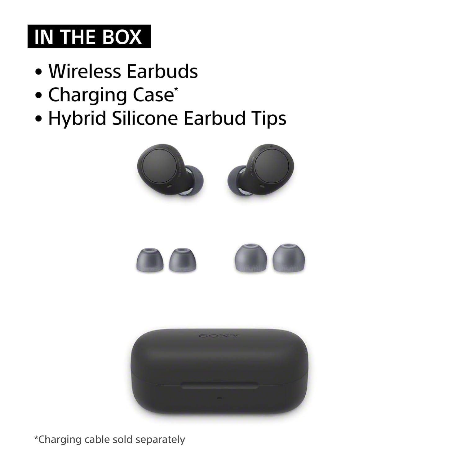 SONY WF-C510 TRULY WIRELESS BLUETOOTH EARBUDS WITH MIC, TWS, UP TO 22 HOURS