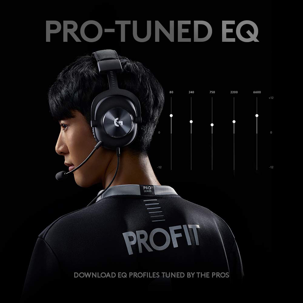 LOGITECH G PRO X GAMING WIRED OVER EAR HEADPHONES