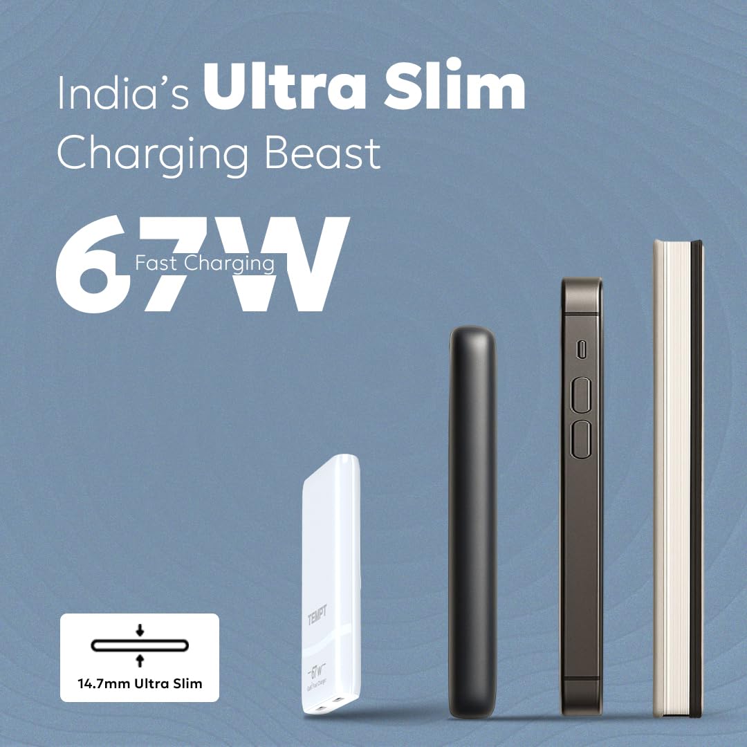 TEMPT 67W UNIVERSAL TRAVEL CHARGER