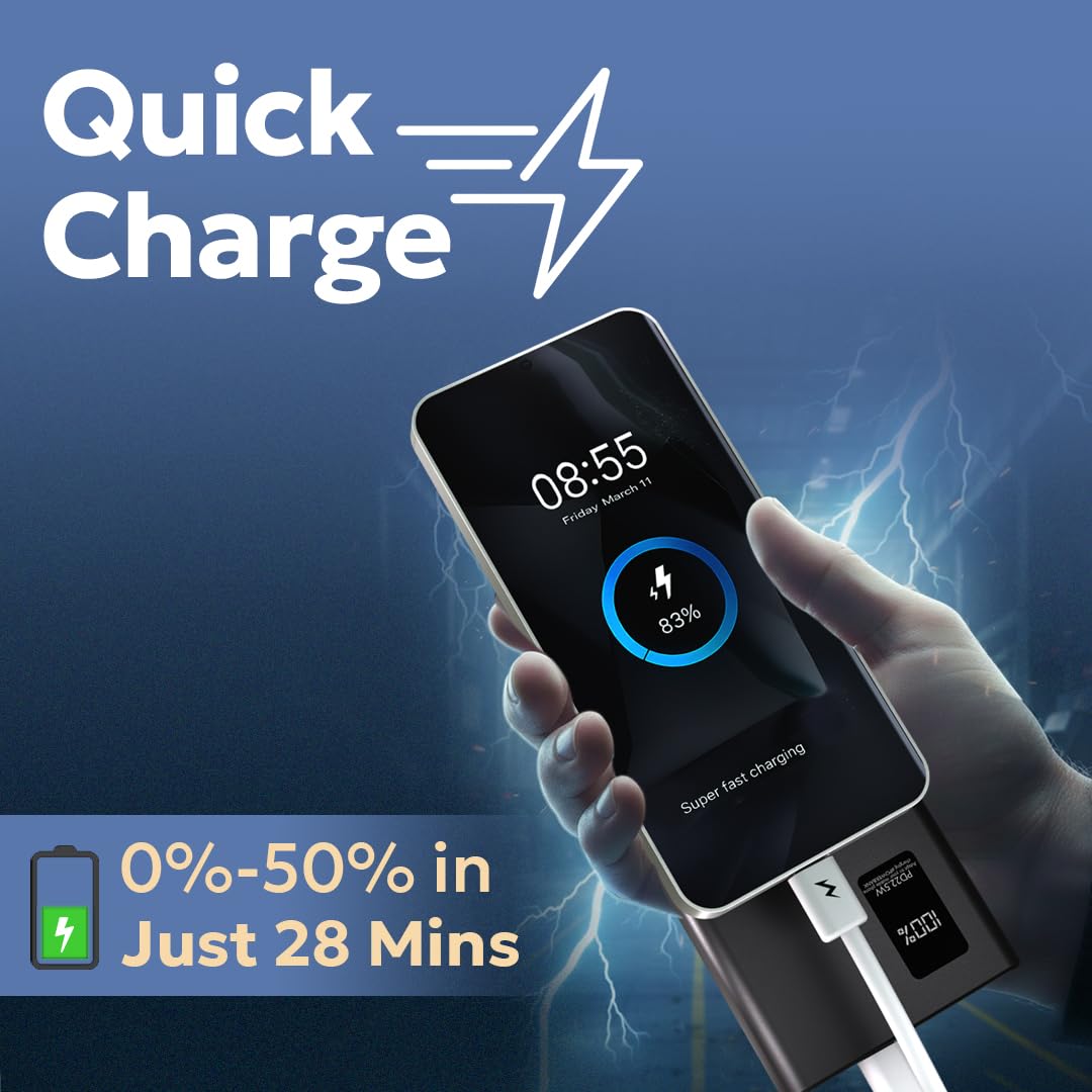 Tempt Newly Launched Booster Pro 10k 22.5W Power Bank