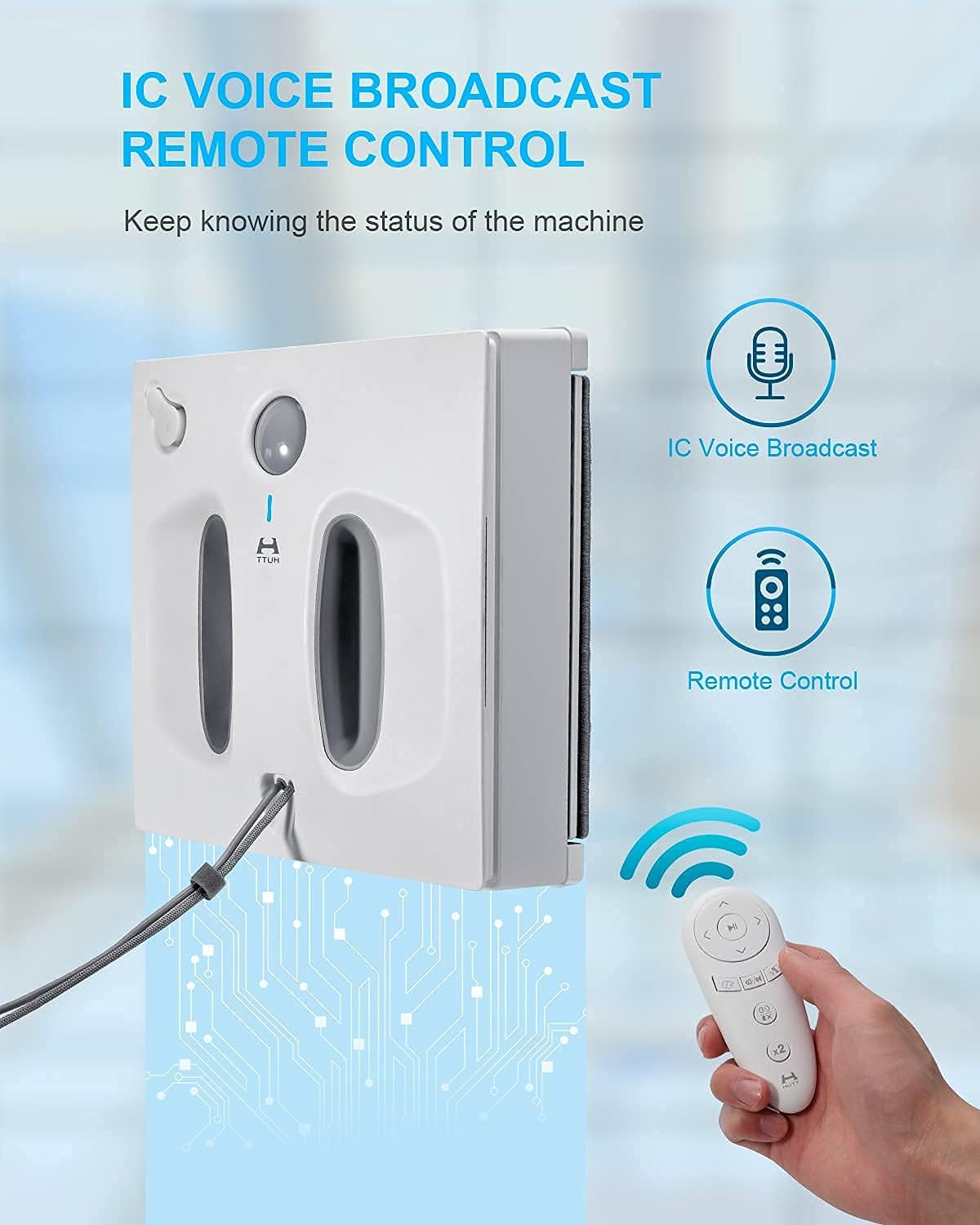 Xiaomi HUTT W66 Automatic Window Cleaning Robot - Bhagwati