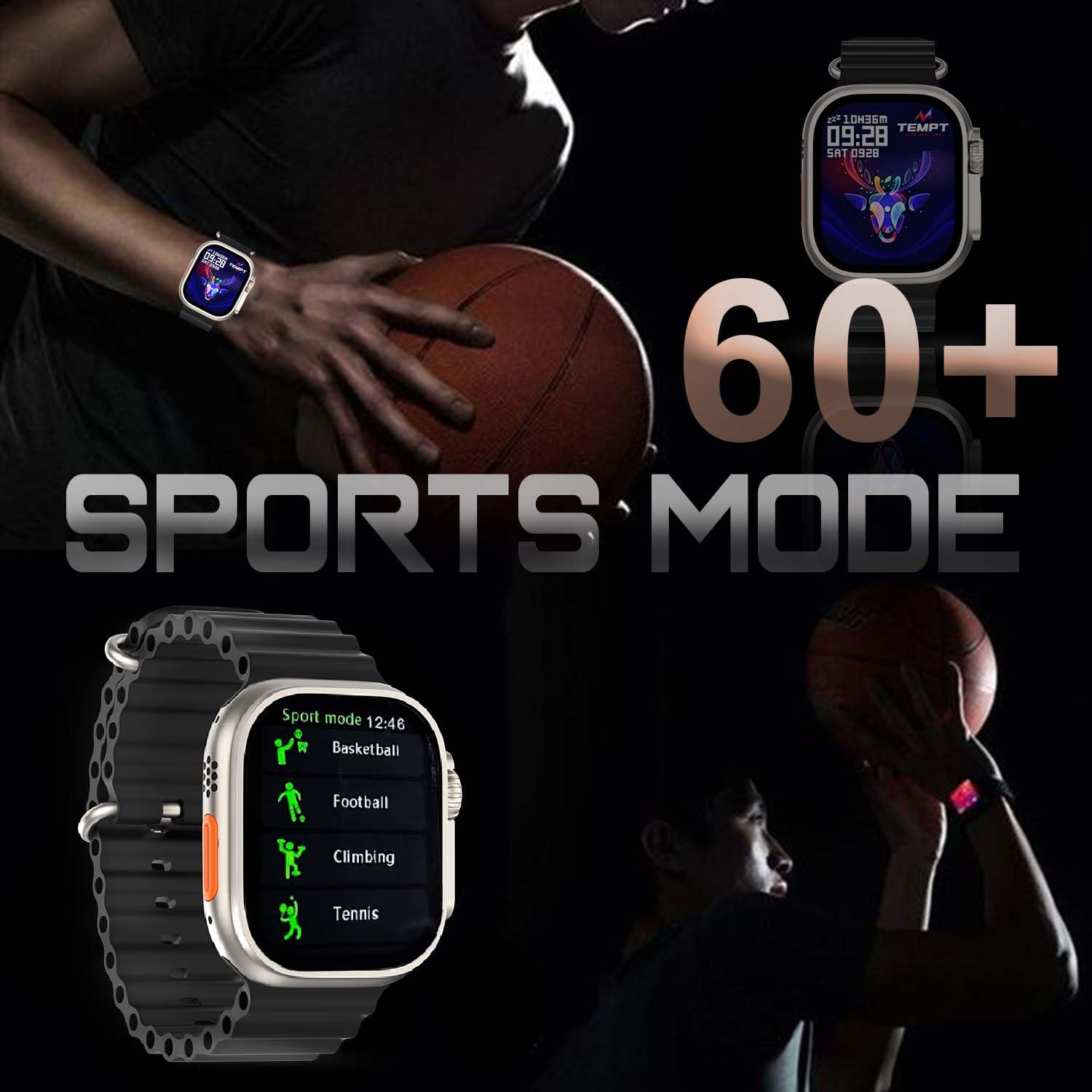 TEMPT VERGE PRO SMART WATCH