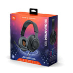 JBL QUANTUM 100 WIRED OVER EAR GAMING HEADPHONES
