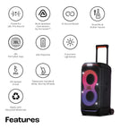 JBL PARTYBOX 320, PORTABLE BLUETOOTH 240W PARTY SPEAKER, AI SOUND BOOST